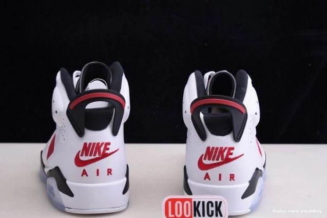 Rep Husky 'CARMINE' 2021 AIR 6 RETRO JORDAN CT8529-106 0814